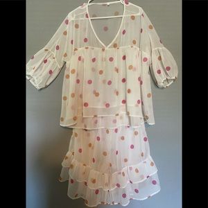 Ladies 2 piece Short Set